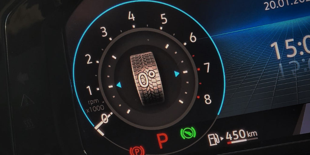 ステアリングアングルの表示