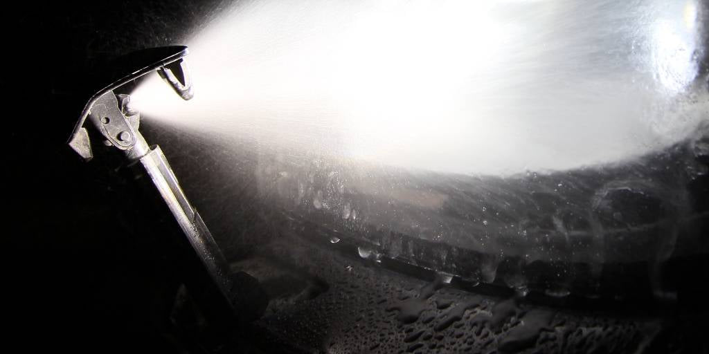 ヘッドライトウォッシャー作動遅延