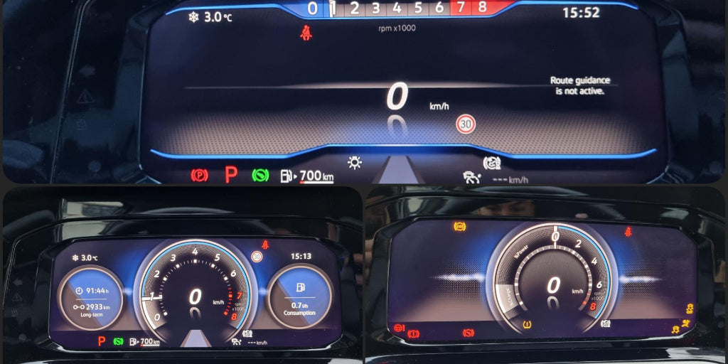 アクティブインフォディスプレイの表示