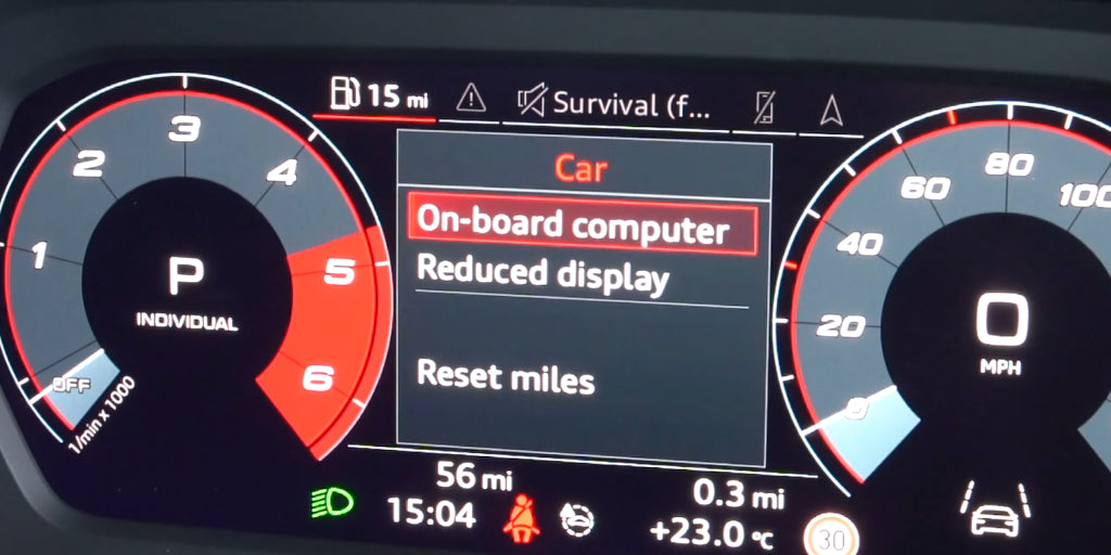 トランスミッションの温度を表示