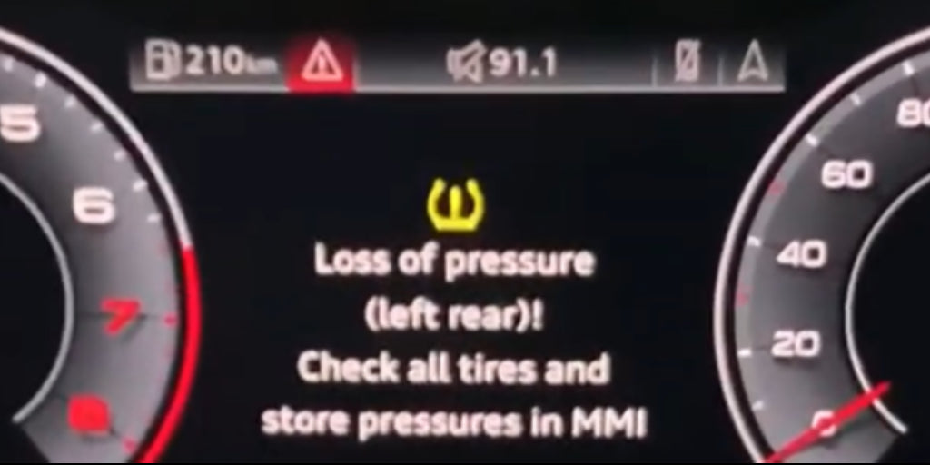タイヤ空気圧警報
