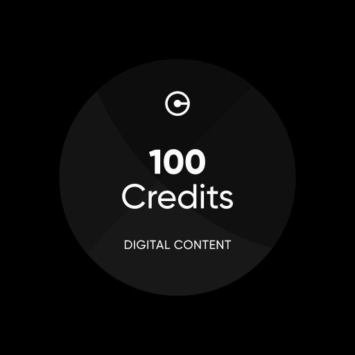 100クレジット